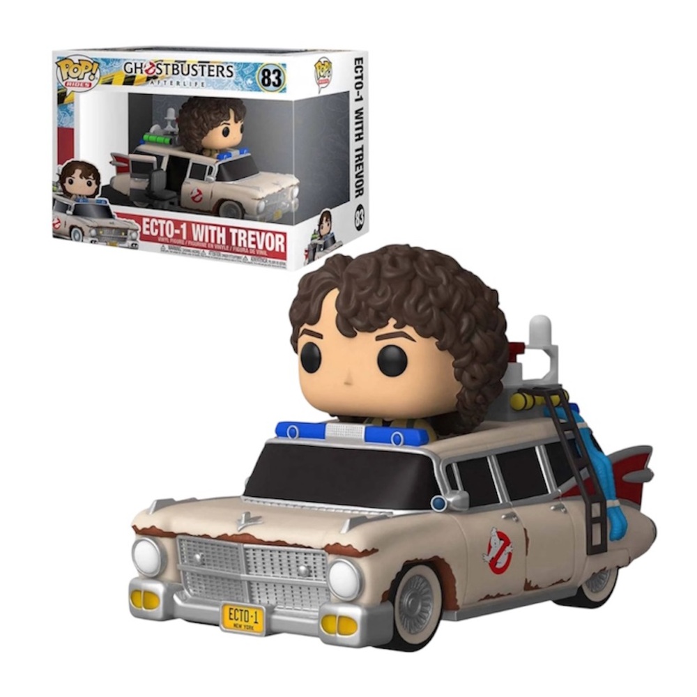 Funko Pop! Ghostbusters Ecto-1 with Trevor Vinyl Figure #83 🆕